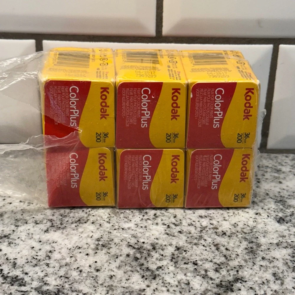 Kodak Unisex 6-Pack 35mm Film‎ ColorPlus 200 36 Exposure Vintage Lomo Pictures